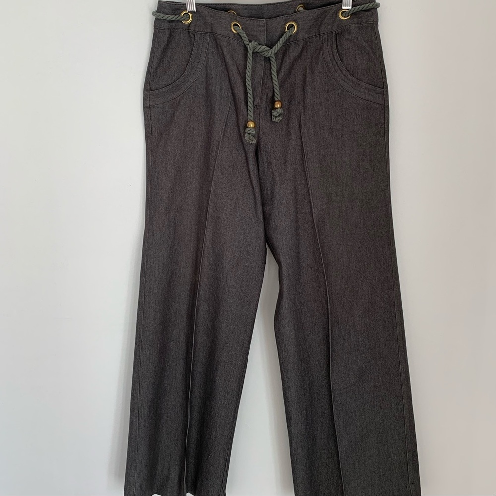 Wide leg trouser